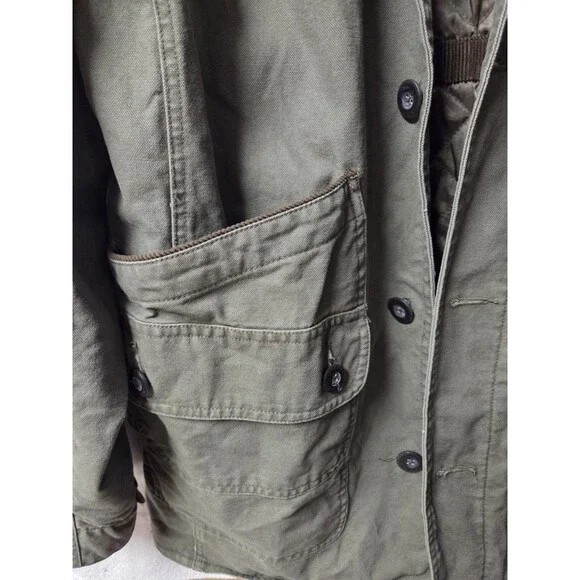 Orvis Men's Chore Field Barn Coat Medium Olive Green - Picture 4 of 4